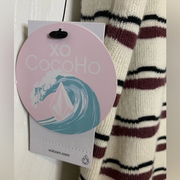 NWT VOLCOM COTTON COCO HO WOMEN'S ROMPER. SIZE MEDIUM - Picture 8 of 10